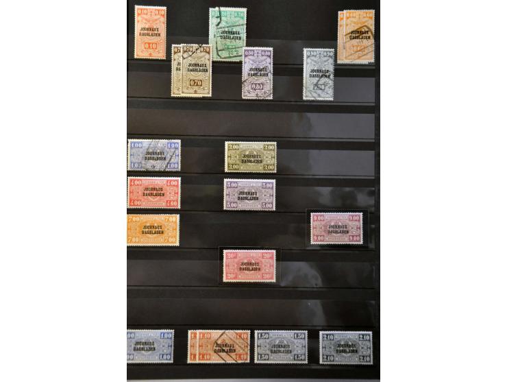 collectie 1849-2005 meest */** met veel betere ex. en series w.b. OBP nr. 37, Albert met Helm, Postzegeldagen Antwerpen, Gekr