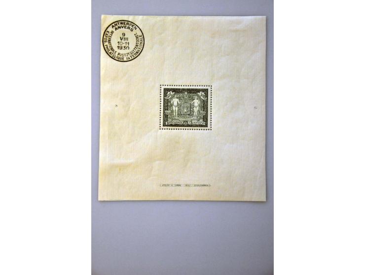 collectie 1849-2005 meest */** met veel betere ex. en series w.b. OBP nr. 37, Albert met Helm, Postzegeldagen Antwerpen, Gekr