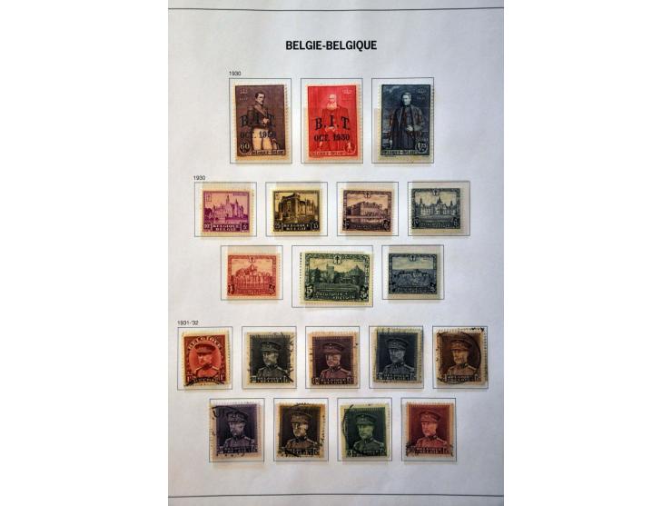 collectie 1849-2015 na 1900 meest */** met veel beter materiaal w.b. Albert met Helm, Mercier (met certificaat Diena), Grote 