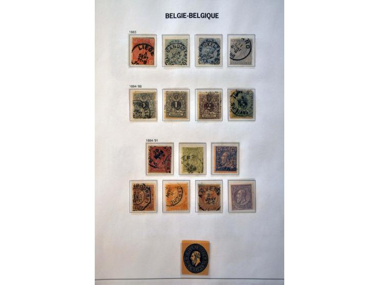 collectie 1849-2015 na 1900 meest */** met veel beter materiaal w.b. Albert met Helm, Mercier (met certificaat Diena), Grote 