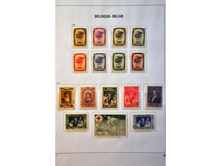 collectie 1849-2015 na 1900 meest */** met veel beter materiaal w.b. Albert met Helm, Mercier (met certificaat Diena), Grote 