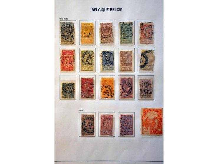 collectie 1849-2015 na 1900 meest */** met veel beter materiaal w.b. Albert met Helm, Mercier (met certificaat Diena), Grote 