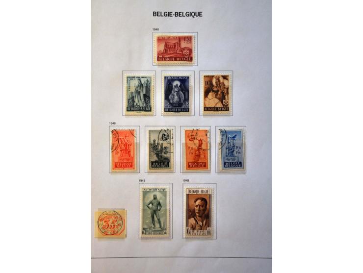 collectie 1849-2015 na 1900 meest */** met veel beter materiaal w.b. Albert met Helm, Mercier (met certificaat Diena), Grote 