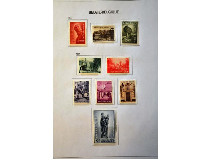 collectie 1849-2015 na 1900 meest */** met veel beter materiaal w.b. Albert met Helm, Mercier (met certificaat Diena), Grote 