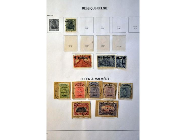 collectie 1849-2015 na 1900 meest */** met veel beter materiaal w.b. Albert met Helm, Mercier (met certificaat Diena), Grote 
