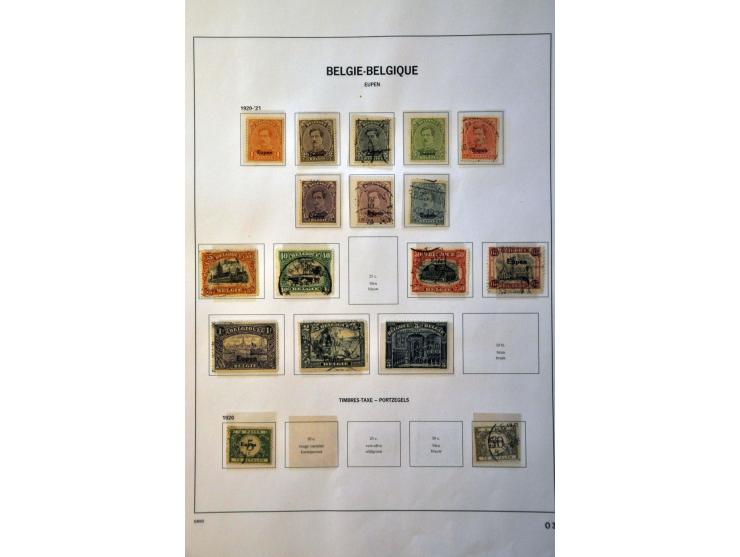 collectie 1849-2015 na 1900 meest */** met veel beter materiaal w.b. Albert met Helm, Mercier (met certificaat Diena), Grote 