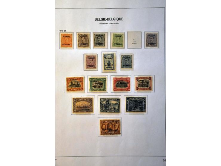 collectie 1849-2015 na 1900 meest */** met veel beter materiaal w.b. Albert met Helm, Mercier (met certificaat Diena), Grote 