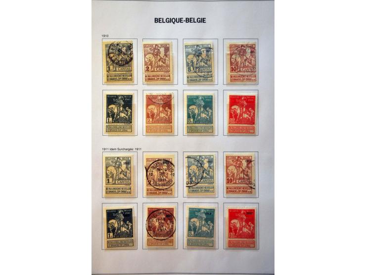 collectie 1849-2015 na 1900 meest */** met veel beter materiaal w.b. Albert met Helm, Mercier (met certificaat Diena), Grote 
