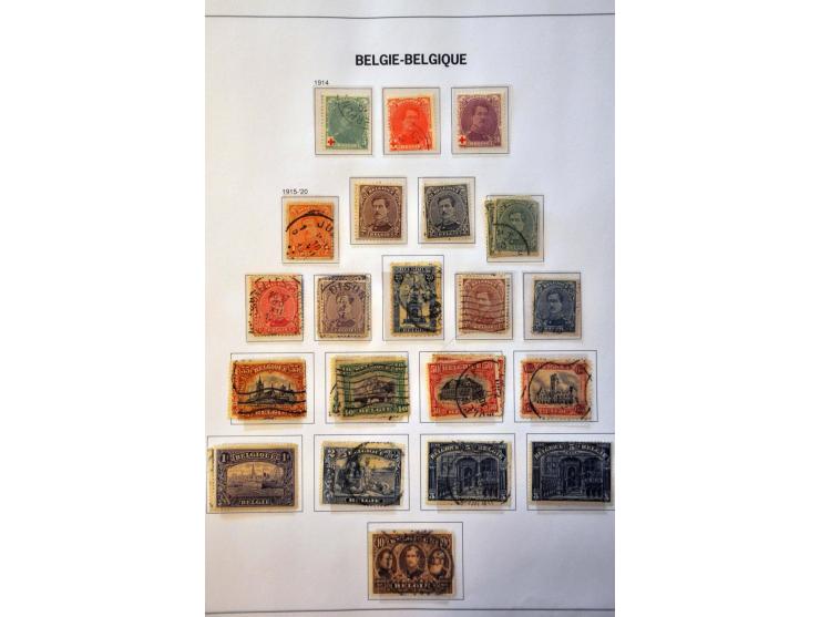 collectie 1849-2015 na 1900 meest */** met veel beter materiaal w.b. Albert met Helm, Mercier (met certificaat Diena), Grote 