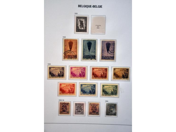 collectie 1849-1961 met betere ex. w.b. nr. 37 (gerepareerd) in 2 luxe Davo albums