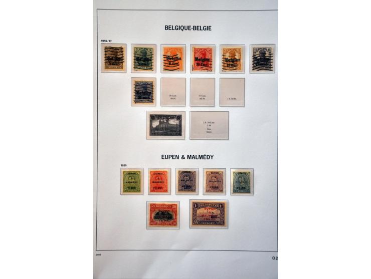 collectie 1849-1961 met betere ex. w.b. nr. 37 (gerepareerd) in 2 luxe Davo albums
