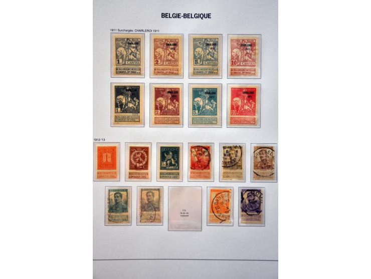 collectie 1849-1961 met betere ex. w.b. nr. 37 (gerepareerd) in 2 luxe Davo albums