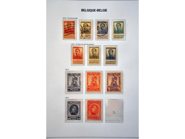 collectie 1849-1961 met betere ex. w.b. nr. 37 (gerepareerd) in 2 luxe Davo albums