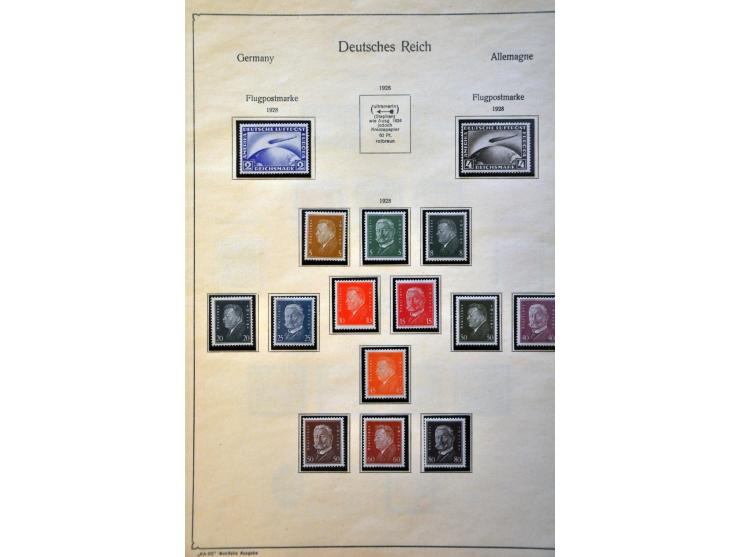 collectie 1872-1945 */** deels gespecialiseerd met betere ex. en series in blanco Importa album