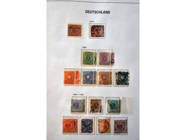 collectie zowel gestempeld als * verzameld w.b. Iposta blok 1930 ** doch 2 vouwen in rand in Davo album