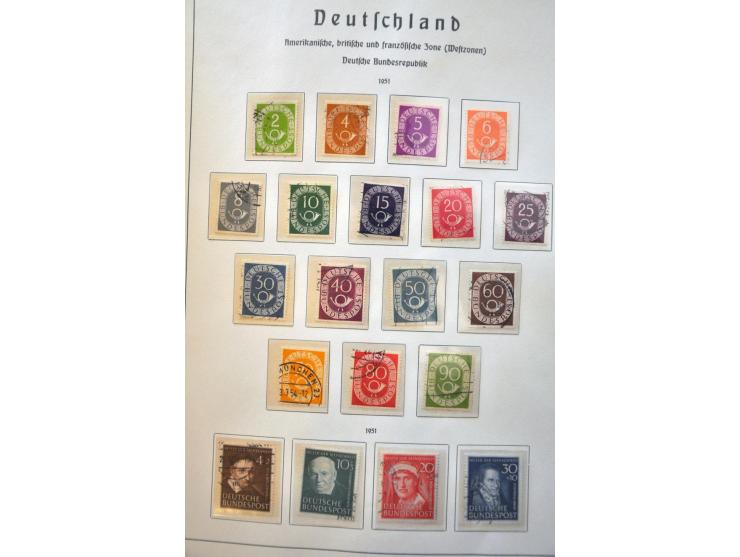 collectie deels zowel gestempeld als */** verzameld w.b. Berlijn met betere series, Bund tot 2012 w.b. veel nominaal en klein