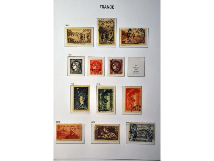 collectie 1849-2013 met veel beter materiaal (oudste gedeelte gemengde kwaliteit) in 5 Davo albums