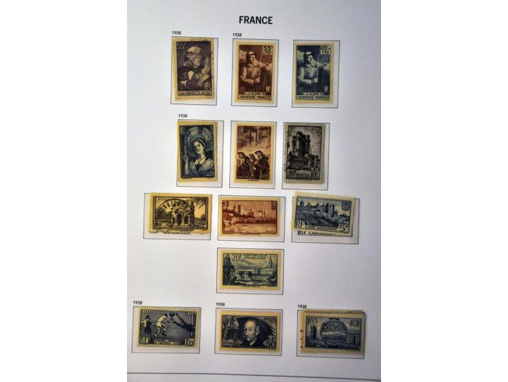 collectie 1849-2013 met veel beter materiaal (oudste gedeelte gemengde kwaliteit) in 5 Davo albums