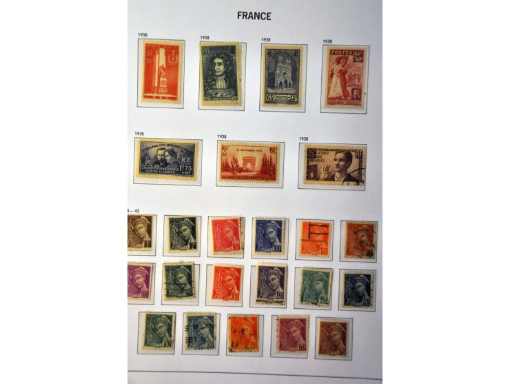 collectie 1849-2013 met veel beter materiaal (oudste gedeelte gemengde kwaliteit) in 5 Davo albums