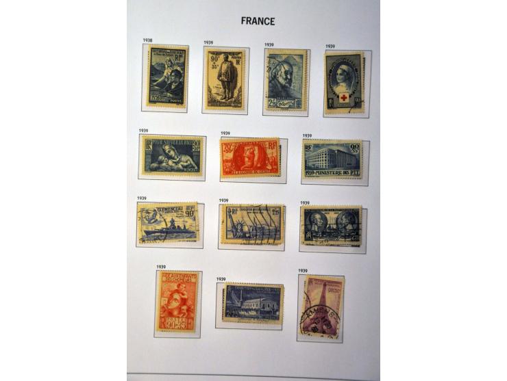 collectie 1849-2013 met veel beter materiaal (oudste gedeelte gemengde kwaliteit) in 5 Davo albums