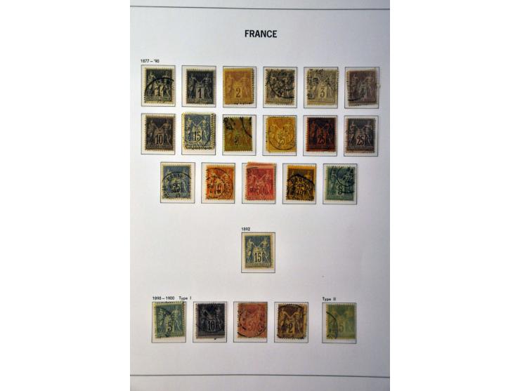 collectie 1849-2013 met veel beter materiaal (oudste gedeelte gemengde kwaliteit) in 5 Davo albums