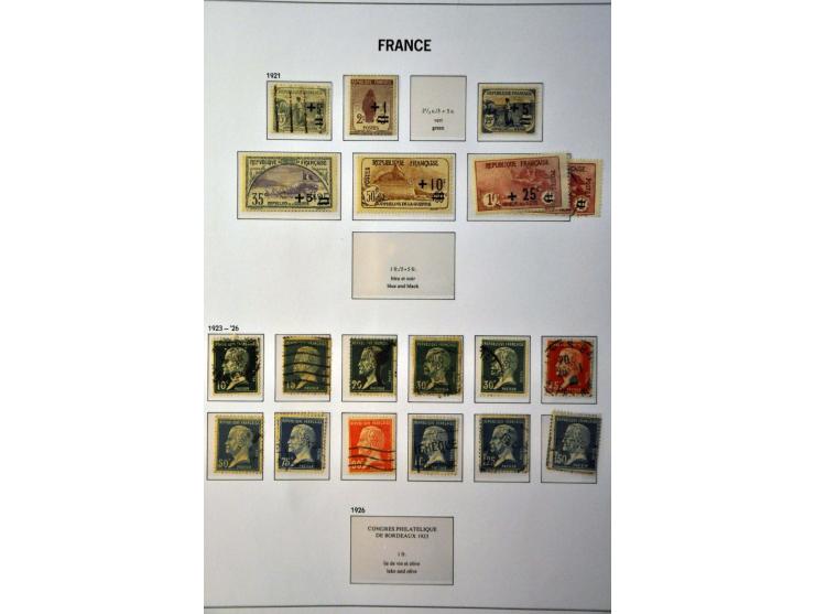 collectie 1849-2013 met veel beter materiaal (oudste gedeelte gemengde kwaliteit) in 5 Davo albums