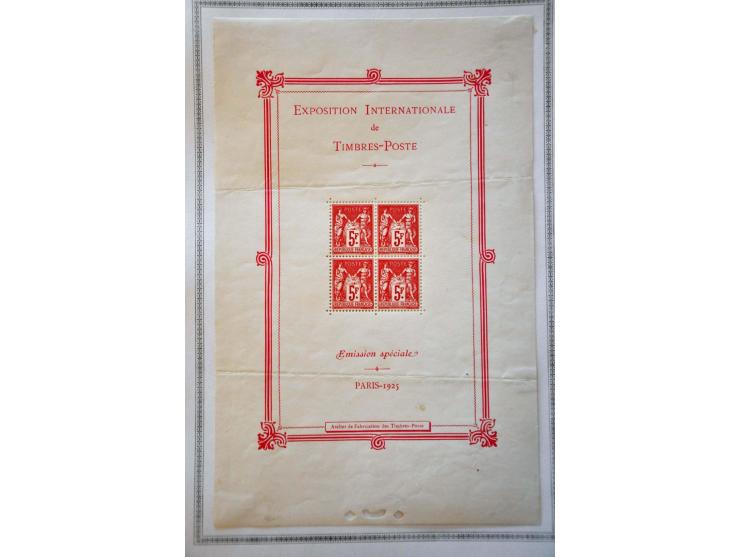 collectie 1849-1965 met veel beter materiaal in deels gemengde kwaliteit in 2 Yvert albums