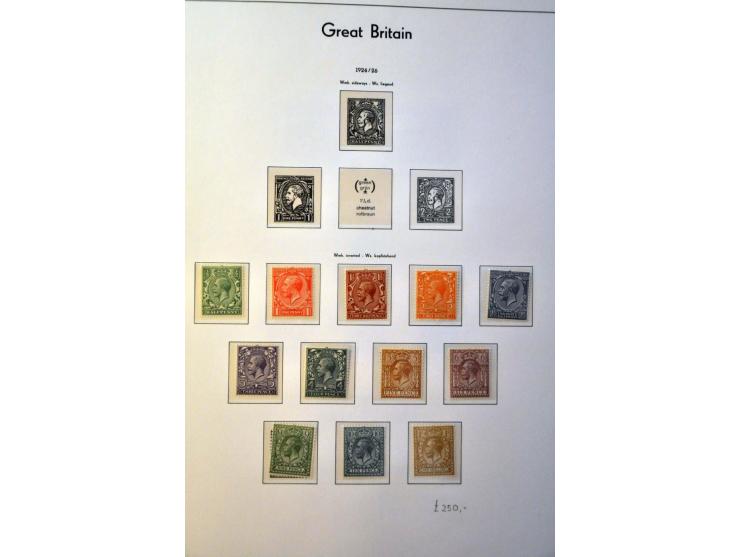 collectie 1900-2006 */** met betere ex. en series, port, SG S51Ea, etc. in 5 Leuchtturm albums