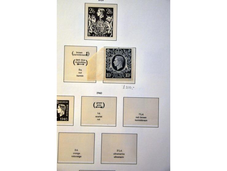 collectie 1900-2006 */** met betere ex. en series, port, SG S51Ea, etc. in 5 Leuchtturm albums