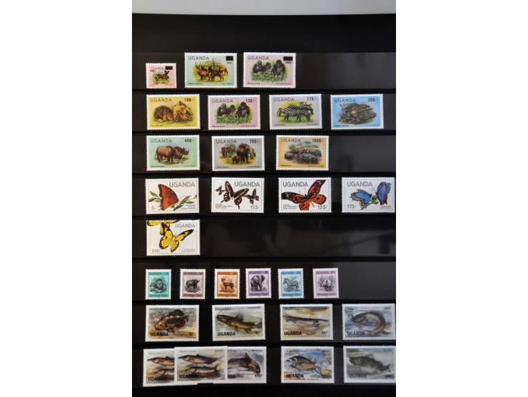 motief dieren zeer uitgebreide collectie meest ** vanaf ca. 1970 w.b. betere ex., series, variëteiten, kopstaande watermerken