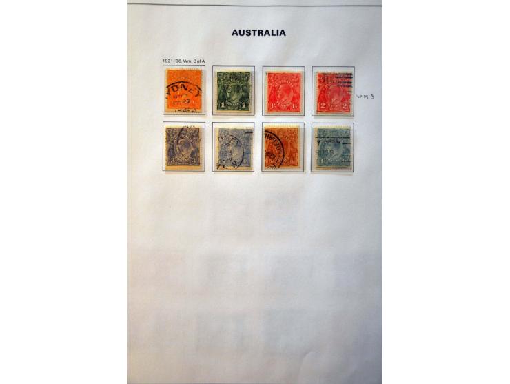 collectie 1913-2013 inclusief BCOF, AAT etc. gestempeld later */** met betere ex. in 3 Davo albums