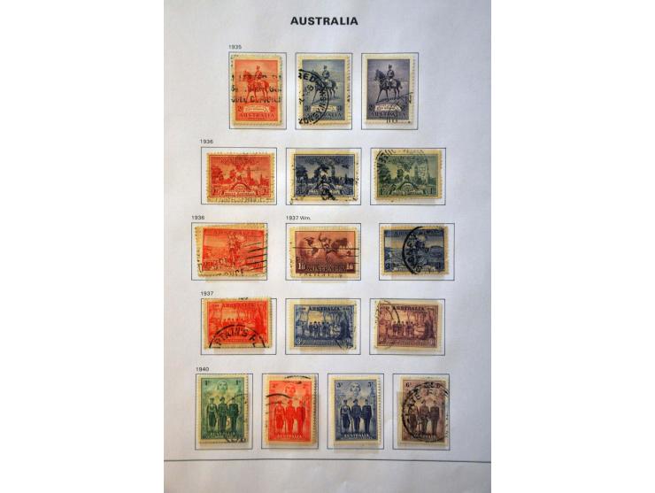 collectie 1913-2013 inclusief BCOF, AAT etc. gestempeld later */** met betere ex. in 3 Davo albums