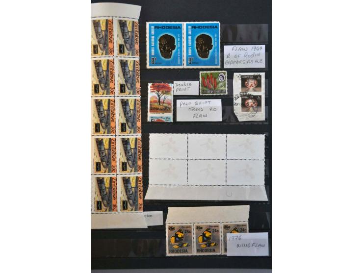collectie/voorraad tot 2012, w.b. Vogels, frankeermachine labels, ongetand, overwegend **, in doosje