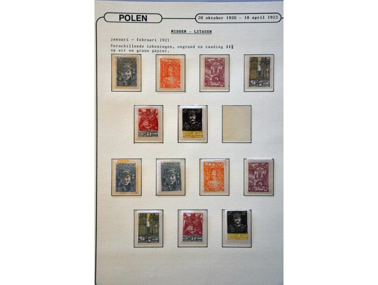 gespecialiseerde collectie w.b. bezetting Oostenrijk, Pruissen, Rusland, Duitsland, Stadspost. w.b. gekeurd (o.m. Jungjohann)