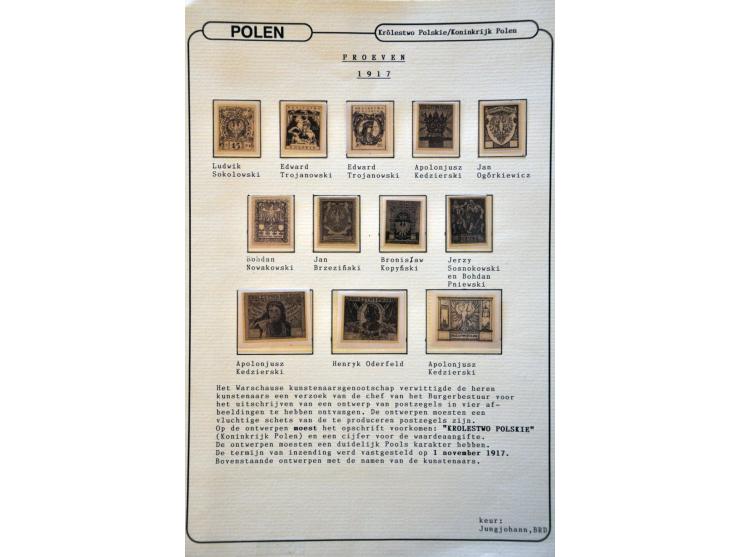 gespecialiseerde collectie w.b. bezetting Oostenrijk, Pruissen, Rusland, Duitsland, Stadspost. w.b. gekeurd (o.m. Jungjohann)