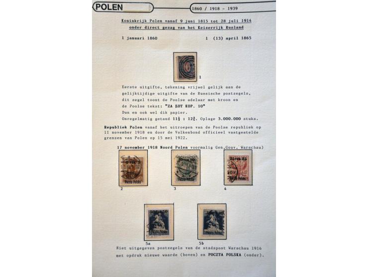 gespecialiseerde collectie w.b. bezetting Oostenrijk, Pruissen, Rusland, Duitsland, Stadspost. w.b. gekeurd (o.m. Jungjohann)
