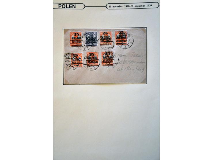 gespecialiseerde collectie w.b. bezetting Oostenrijk, Pruissen, Rusland, Duitsland, Stadspost. w.b. gekeurd (o.m. Jungjohann)