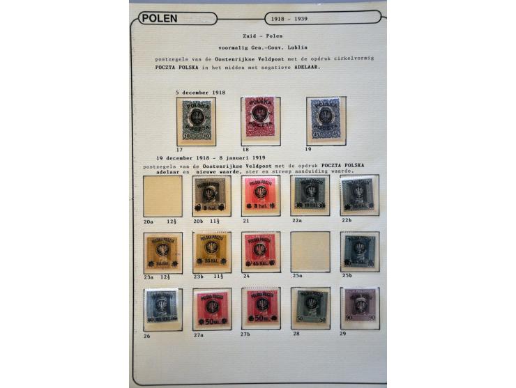 gespecialiseerde collectie w.b. bezetting Oostenrijk, Pruissen, Rusland, Duitsland, Stadspost. w.b. gekeurd (o.m. Jungjohann)