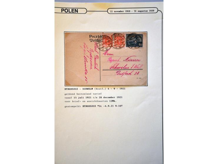 gespecialiseerde collectie w.b. bezetting Oostenrijk, Pruissen, Rusland, Duitsland, Stadspost. w.b. gekeurd (o.m. Jungjohann)