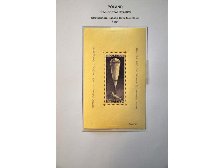 collectie 1918-2012 deels */** met betere ex., series en blokken (o.a. Mi. nrs. 1 en 9) in 7 ringbanden