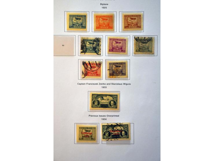 collectie 1918-2012 deels */** met betere ex., series en blokken (o.a. Mi. nrs. 1 en 9) in 7 ringbanden