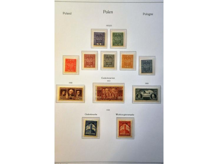collectie 1860-1959 meest */** met beter materiaal w.b. nr. 1 (kort tandje, short perf.), Na Skarb, blok 1, blok 10 (2x), Por