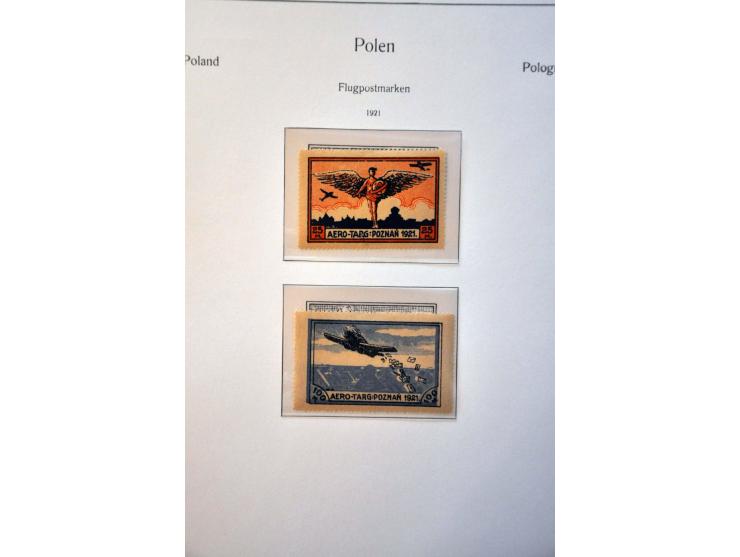 collectie 1860-1959 meest */** met beter materiaal w.b. nr. 1 (kort tandje, short perf.), Na Skarb, blok 1, blok 10 (2x), Por