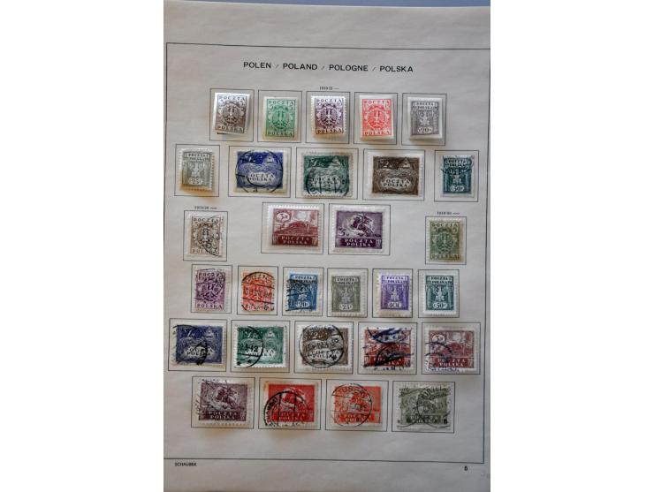 collectie 1918-1941 w.b. beter materiaal, stadspost etc. in klemband