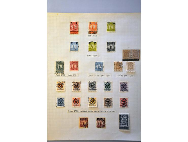 collectie tot ca. 2000 meest gestempeld met beter materiaal en iets Baltische Staten in 2 albums