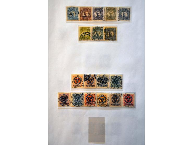 collectie w.b. betere ex. in 5 ringbanden