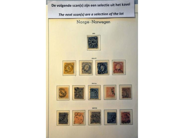 collectie 1855-2003 grotendeels */** en nagenoeg compleet in 2 Leuchtturm klembanden