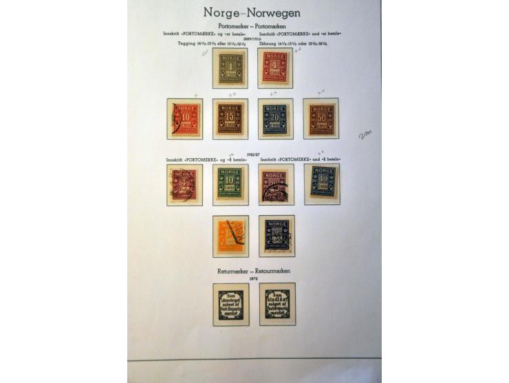 collectie 1855-2003 grotendeels */** en nagenoeg compleet in 2 Leuchtturm klembanden
