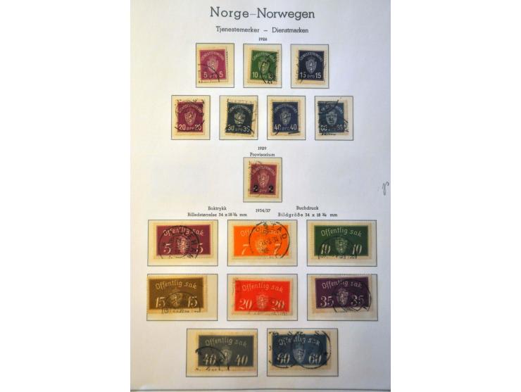 collectie 1855-2003 grotendeels */** en nagenoeg compleet in 2 Leuchtturm klembanden