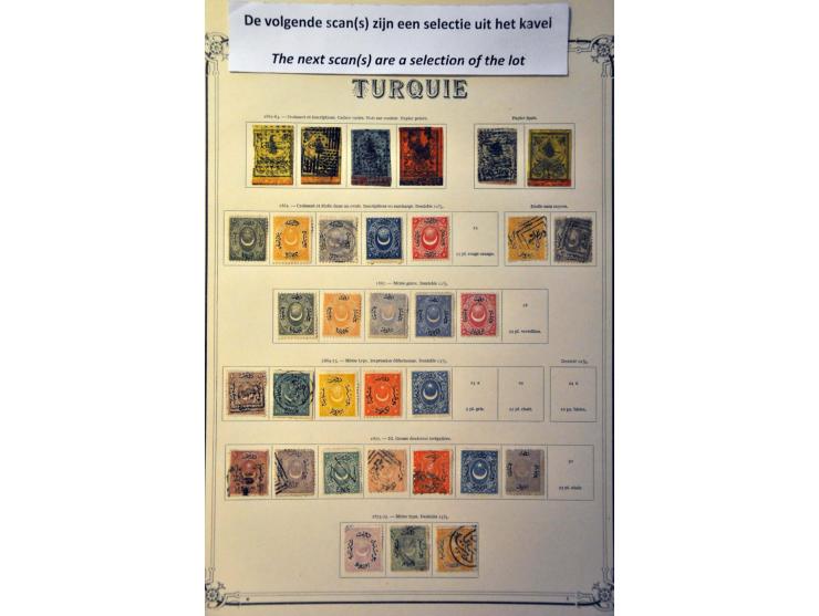 collectie 1862-1965 deels */** met beter materiaal in Yvert album